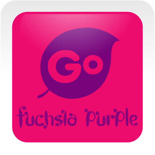 Fuchsia Purple Go Keyboard 個人化 App LOGO-APP開箱王
