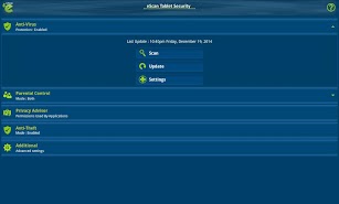 eScan Tablet Security Captura de tela 16