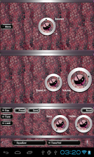 poweramp skin red snake Screenshots 9