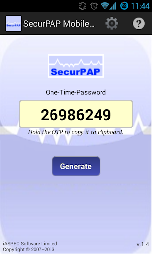 SecurPAP Mobile Token