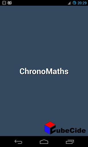 ChronoMaths