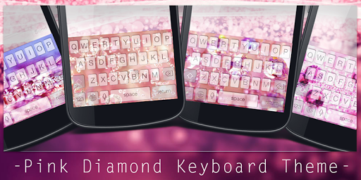 Pink Diamond Keyboard Theme