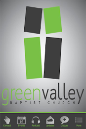 Green Valley Baptist Church poster 1