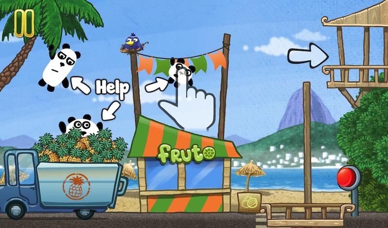 3 Pandas in Brazil Screen 2
