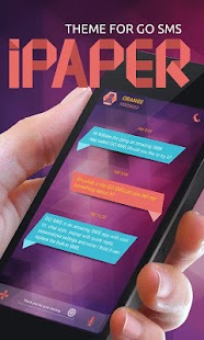 Lastest GO SMS PRO IPAPER THEME APK for PC