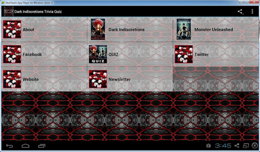 Dark Indiscretions Trivia App