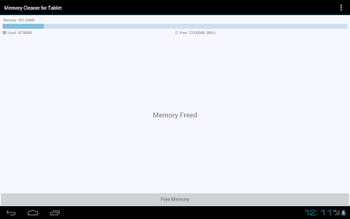 Memory Cleaner for Tablet - screenshot thumbnail