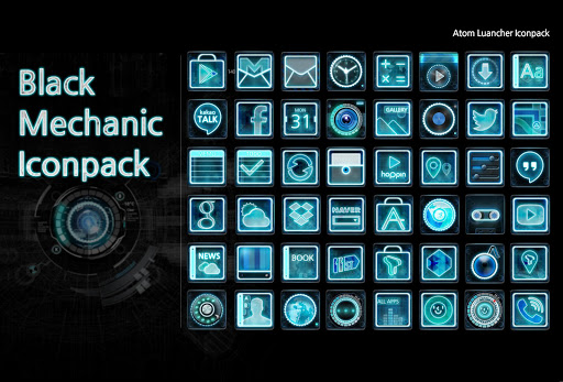 Mechanism Atom Iconpack