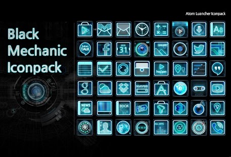 How to download Mechanism Atom Iconpack 1.1 apk for laptop