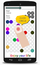 CIRCLE : Speedy matching game poster 2