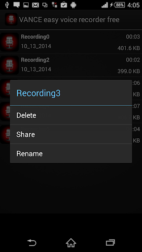 【免費音樂App】VANCE easy voice recorder free-APP點子