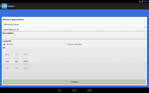 Leave Manager Screenshots 4