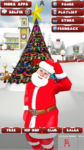 Selfie Dancing Santa Booth 3D