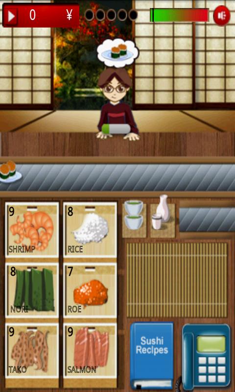 Sushi Bar Screen 3