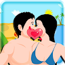 Kissing Game-Beach Romance Game icon