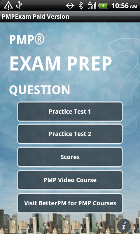 PMP Exam Coach - 400 Questions Screen 2
