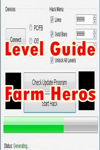 Level Guide Farm Heros