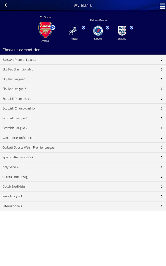 Sky Sports Live Football SC Android Apps on Google Play