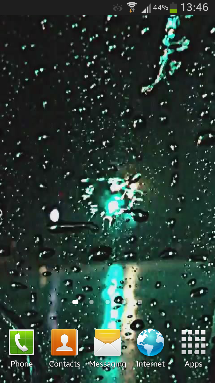 Rain Drops Live Wallpaper HD Screen 3