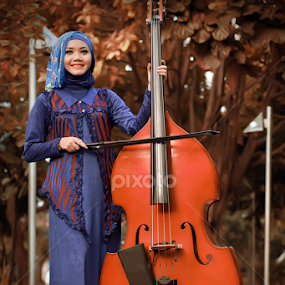 The Musican in Hijabers by Iqbal Organizer - People Portraits of Women