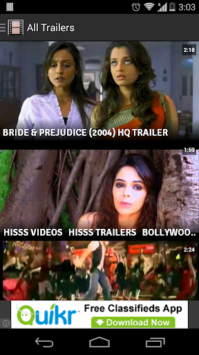 Bollywood Movie Trailers