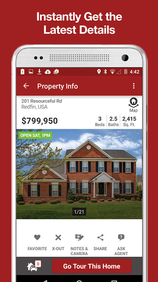 Real Estate App Search Homes screenshot
