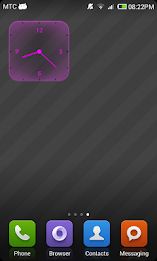 Glowing Analog Clock poster 1