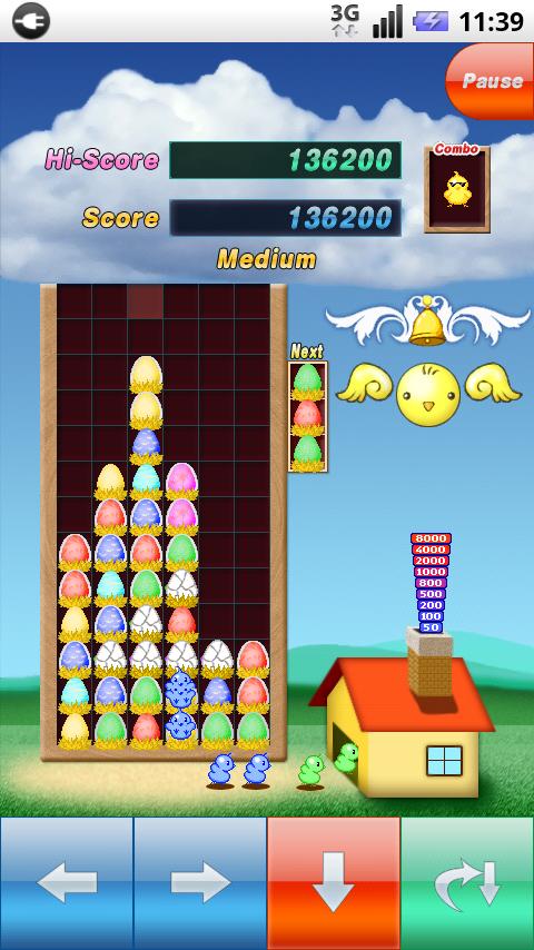 Android application Chick Cheeep screenshort