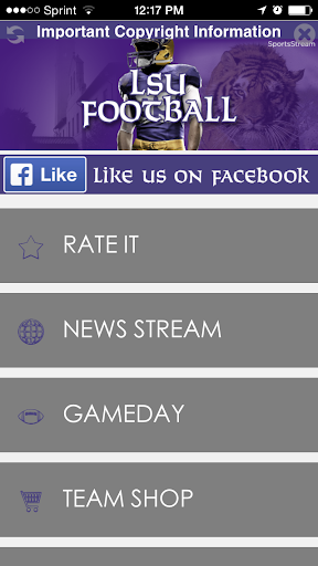 【免費運動App】LSU Football STREAM-APP點子