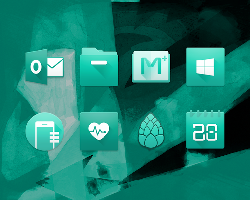 【免費個人化App】TEAL. Icon Pack-APP點子