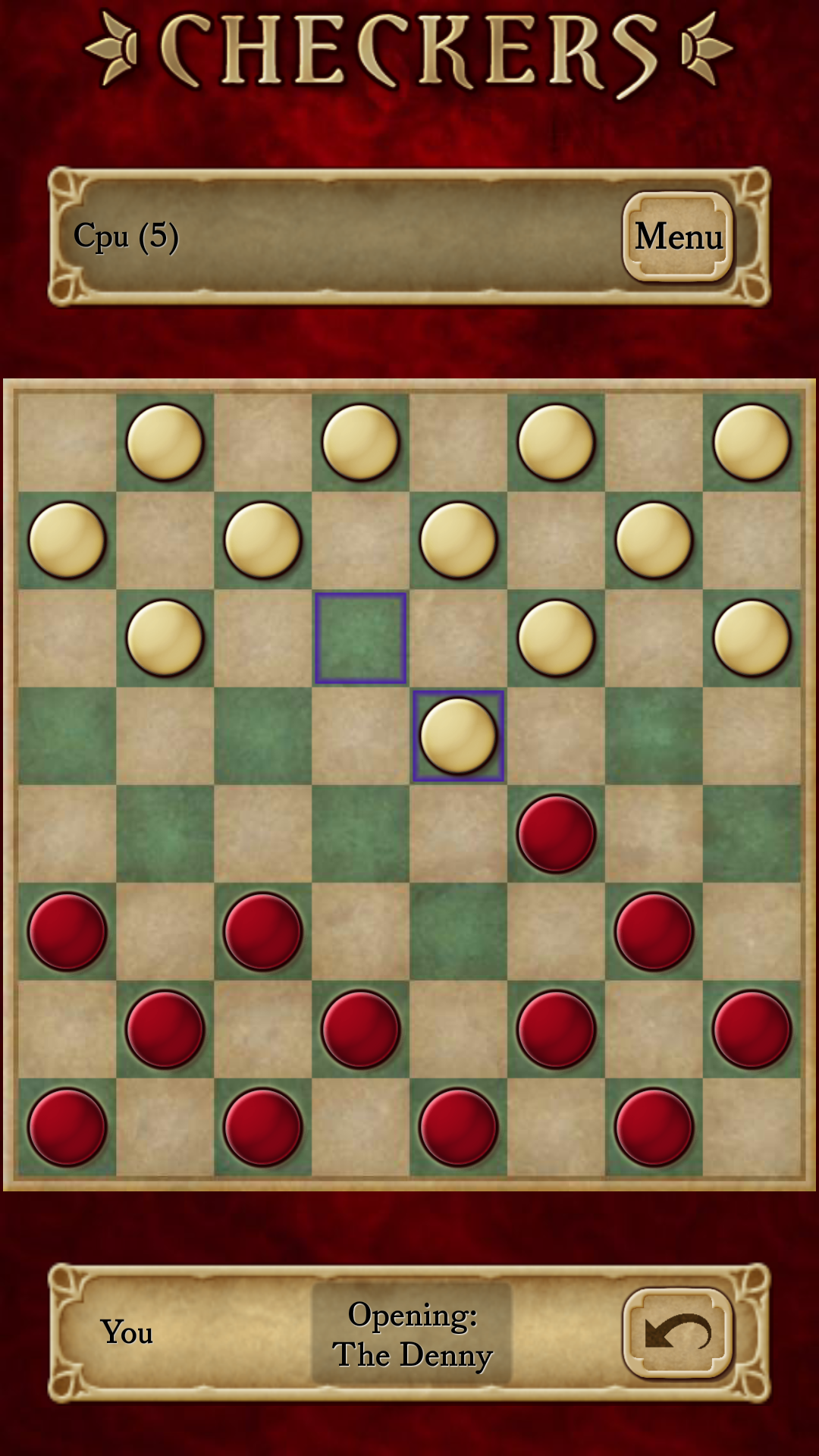 Android application Checkers screenshort