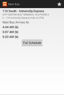 Mississauga Bus Times Screenshots 3