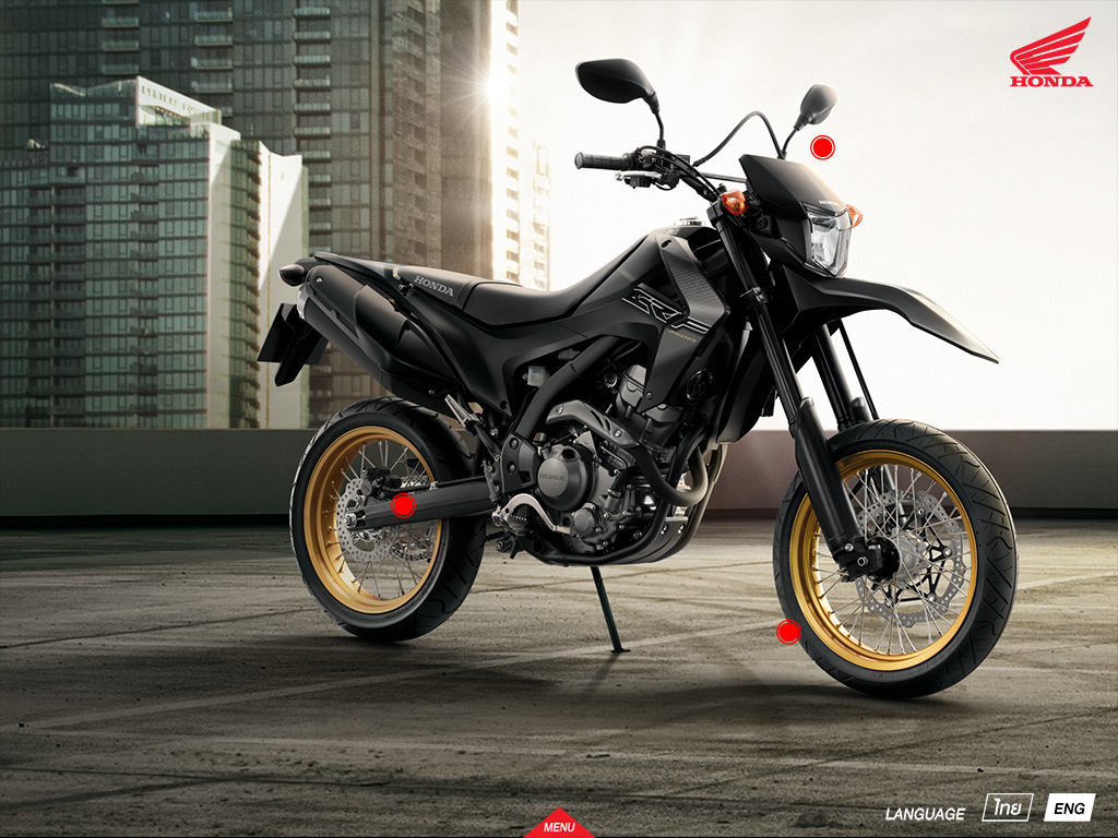 Honda CRF250M Supermoto Ganteng Dari Negeri Gajah Putih AWANSAN