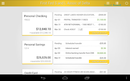 First Federal S & L of Delta Screenshots 0