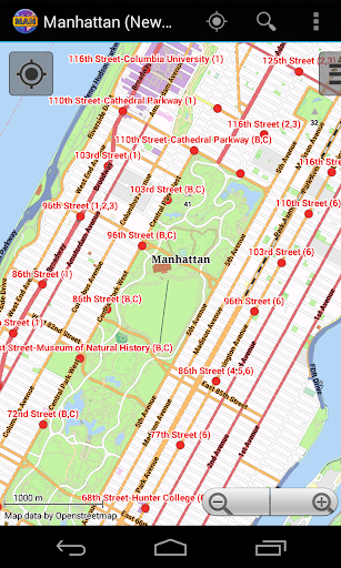 Manhattan Offline City Map