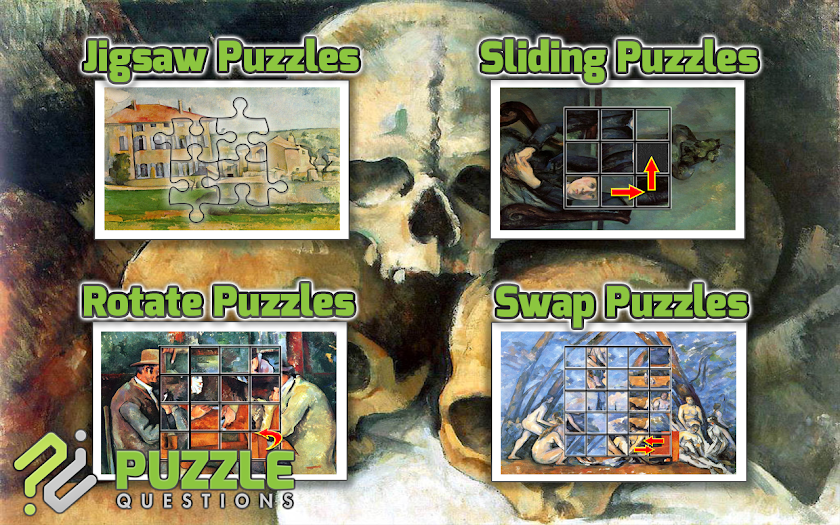 Art Puzzles: Paul Cézanne Screen 3