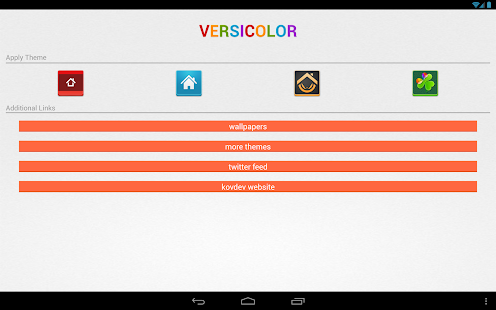 Versicolor (icon theme) - screenshot thumbnail