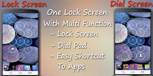 Lock Screen Custom Dial Pad