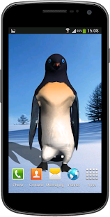 Free Funny Penguin Live Wallpaper APK for PC