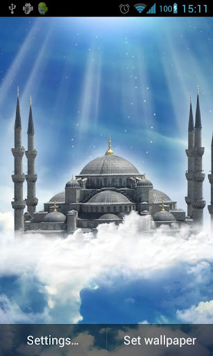 Blue Mosque Live Wallpaper