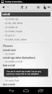 Free Dict Hungarian English - náhled