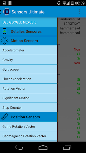 Sensors Ultimate