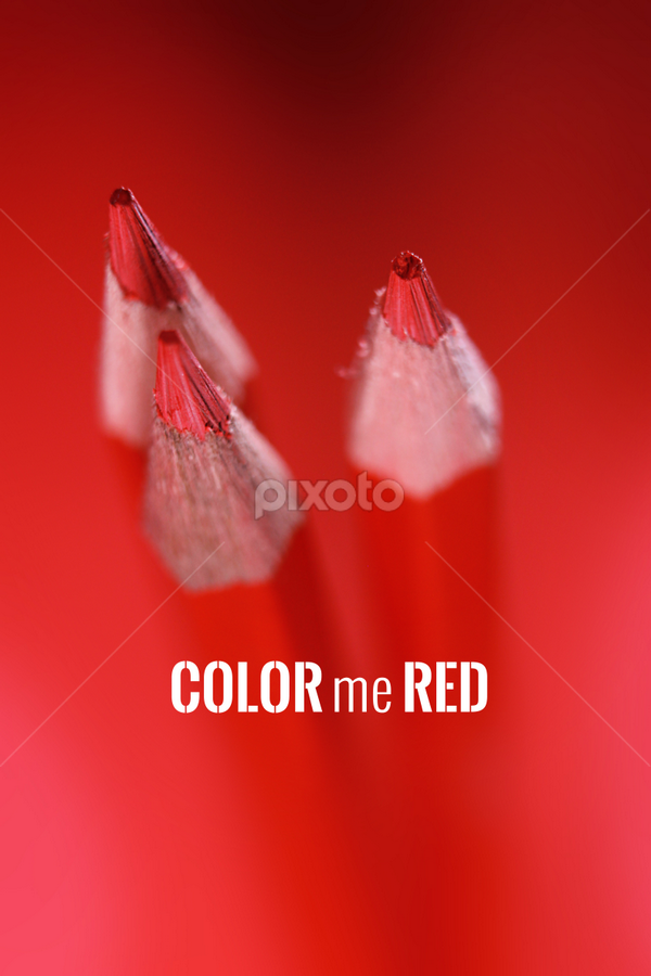 Color me red by Dave Bernard - Typography Words