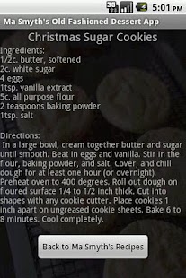 Ma Smyth's Dessert App Screenshots 1