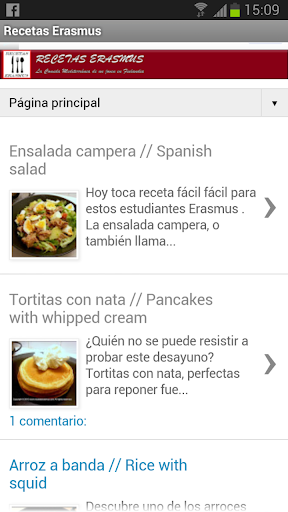 Erasmus Recipes