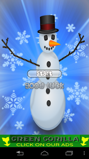 Snowman Blizzard Game