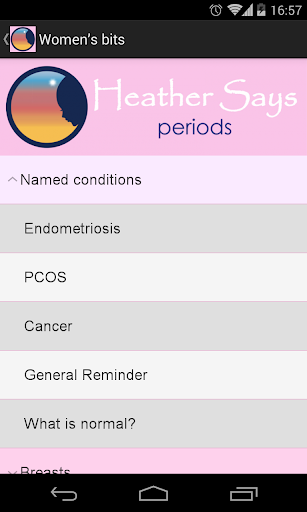 【免費健康App】Heather Says Periods App-APP點子