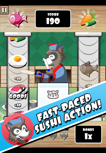 Raccoon Sushi Chef