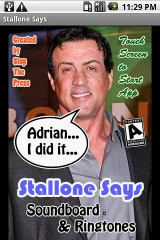 Stallone Says