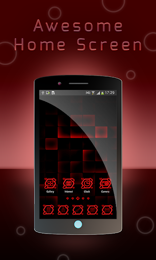 Red Launcher Theme